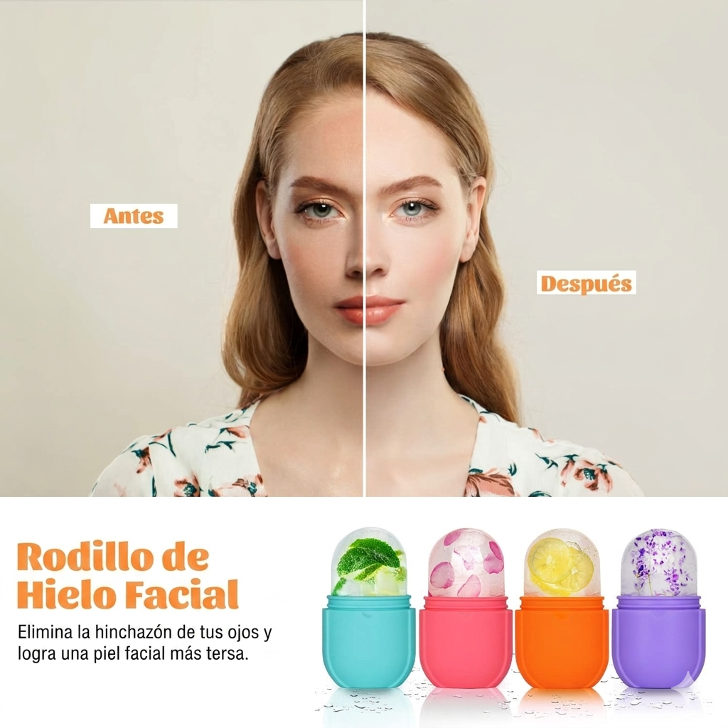 Masajeador Papada Mas Molde Hielo Facial