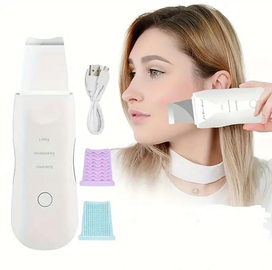 Limpiador Facial 3 En 1 Espatula Acne